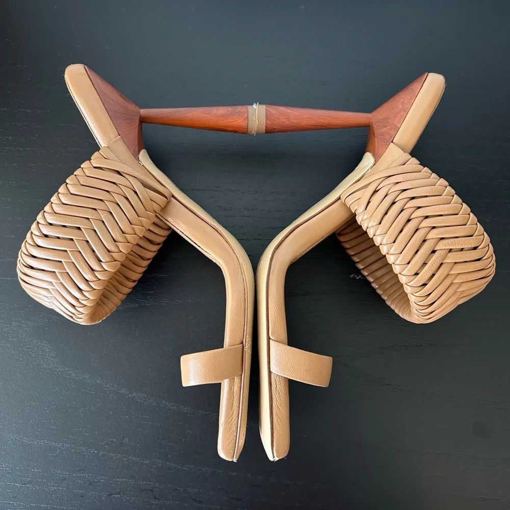 Gia Borghini x RHW Toe Ring Mule - Picture 6 of 12